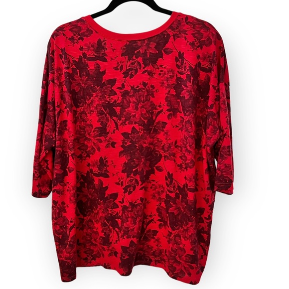 ❤️ Torrid Size 1 Relaxed Feather Soft Slub Crew Neck Drop Shoulder Tee - EUC - Picture 10 of 12